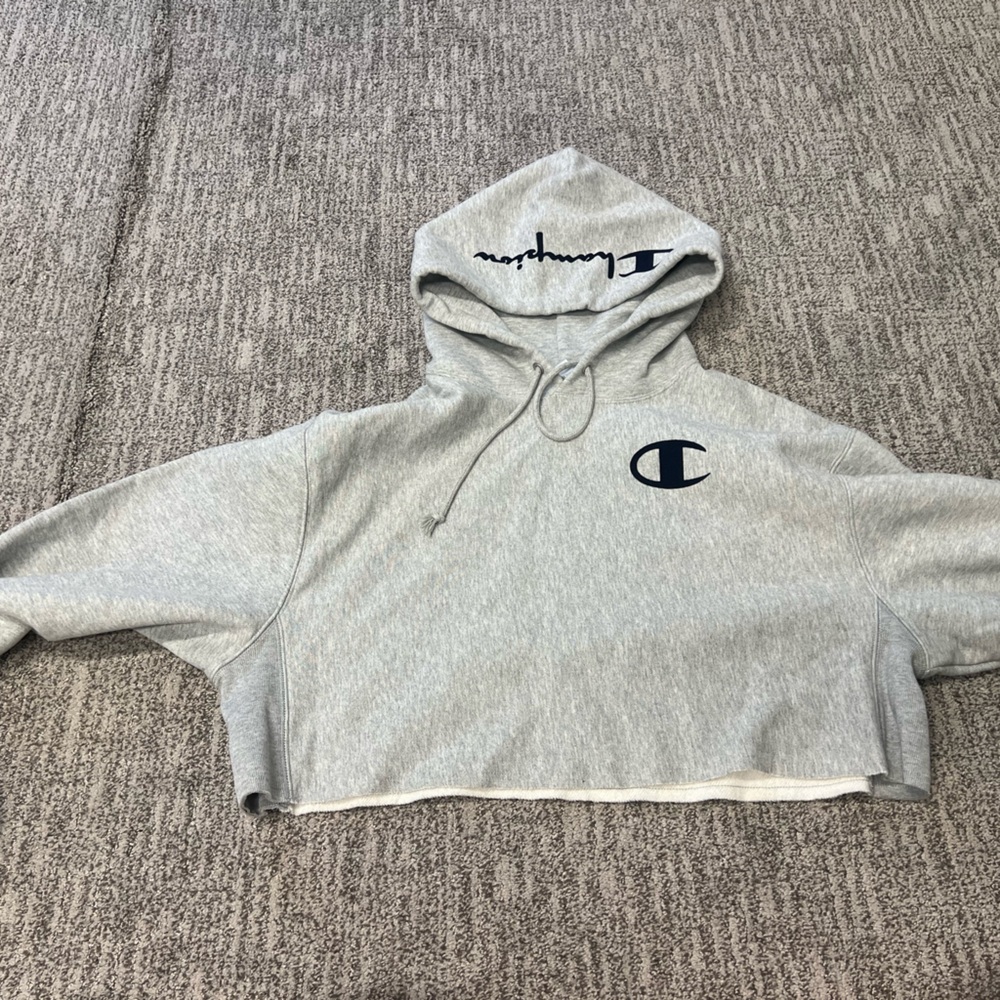 Champion Light Gray Sweatshirt